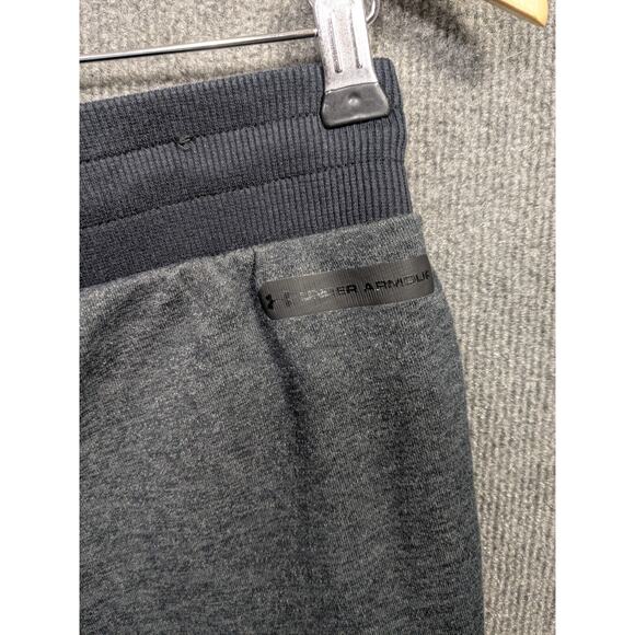 Under Armour Joggers Mens Medium Fitted UA Pants Double Knit Pull On Sweatpants - Picture 8 of 13